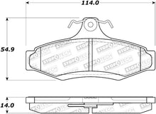 Load image into Gallery viewer, StopTech Premium Ceramic Brake Pads - 308.07240