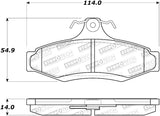 StopTech Premium Ceramic Brake Pads - 308.07240