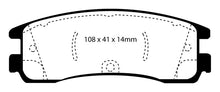 Load image into Gallery viewer, EBC RedStuff Rear Brake Pads - DP31122C