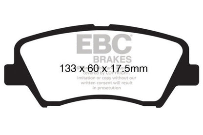 EBC GreenStuff Front Brake Pads - DP21874 EBC