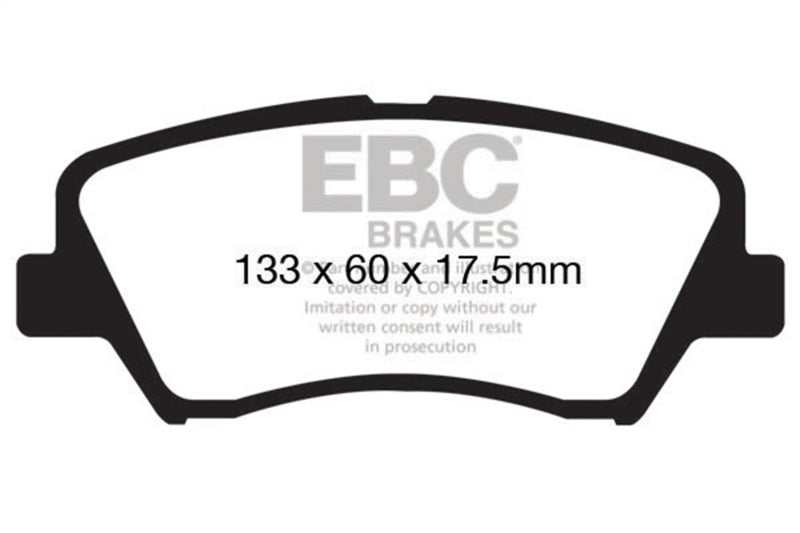 EBC GreenStuff Front Brake Pads - DP21874