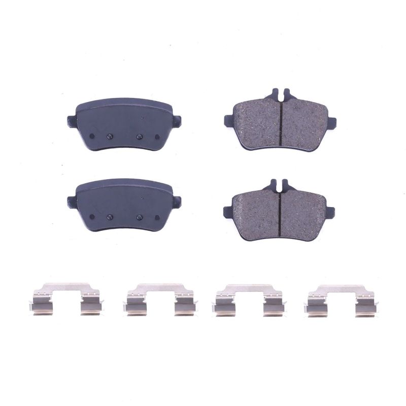 Power Stop 2017 Mercedes-Benz Maybach S550 Rear Z17 Evolution Ceramic Brake Pads w/Hardware PowerStop