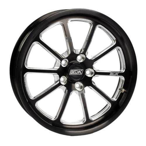 Belak 15x3.5 / 2.25in BS / 4x100 BP / Series Twisted Wheel - Monoblock 15354100ST2BS-1PC