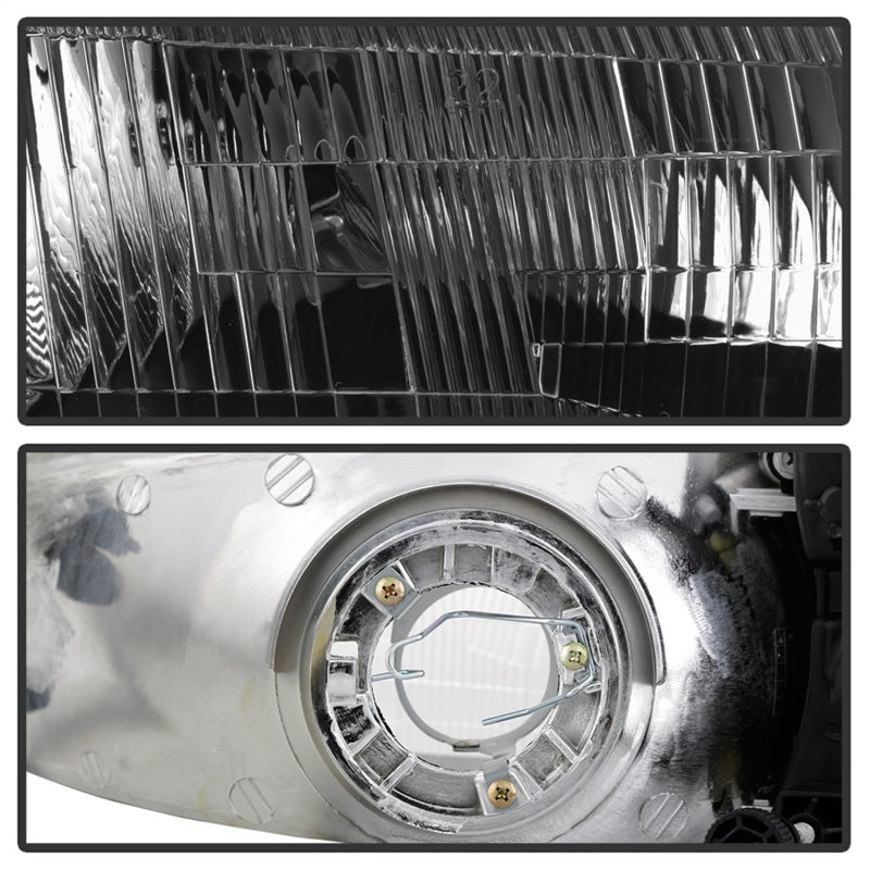 xTune 97-99 Toyota Camry 4pc OEM Style Headlights w/Corner Lights - Black (HD-JH-TCAM97-SET-BK) SPYDER