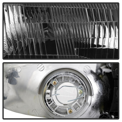 xTune 97-99 Toyota Camry 4pc OEM Style Headlights w/Corner Lights - Black (HD-JH-TCAM97-SET-BK) SPYDER