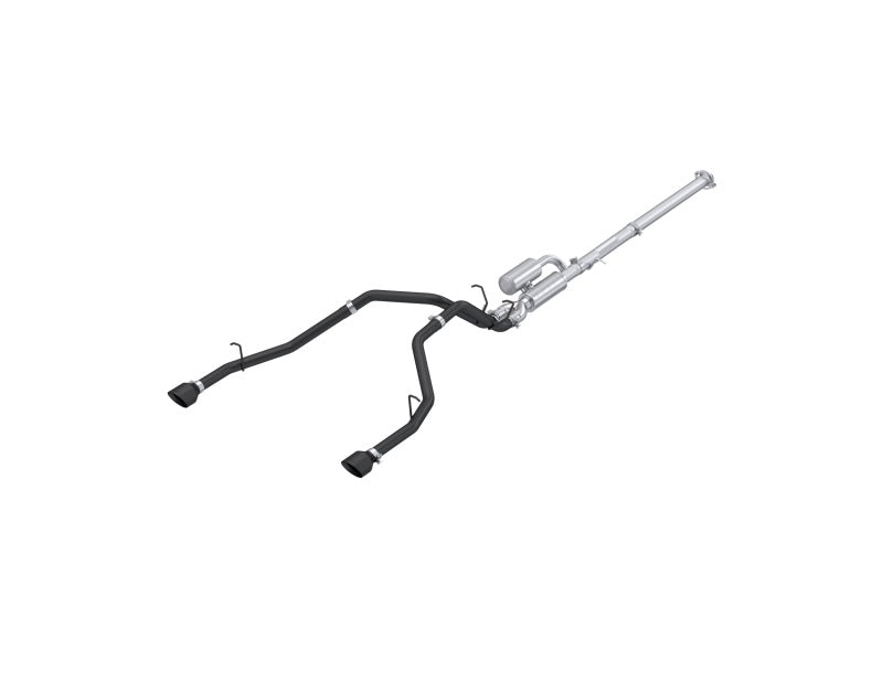 MBRP 2025+ RAM 1500 3.0L BLK Series 3.0in Cat-Back Dual Rear Exit Exhaust MBRP