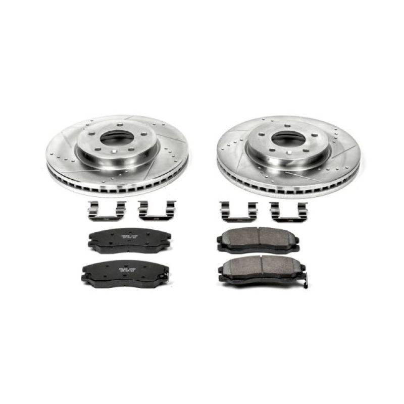 Power Stop 12-15 Chevrolet Captiva Sport Front Z23 Evolution Sport Brake Kit PowerStop