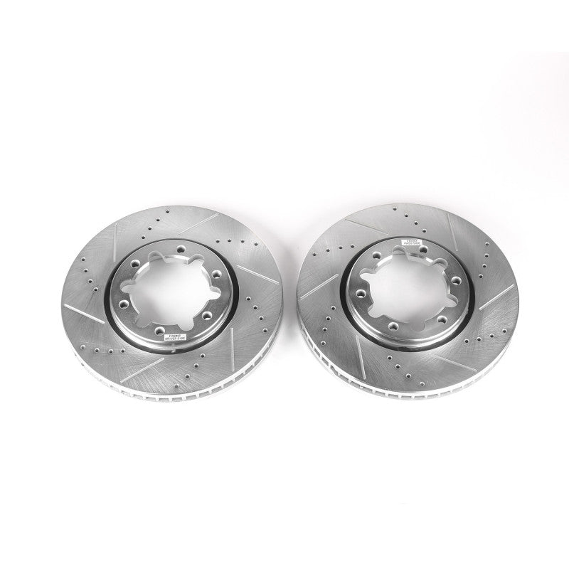 Power Stop 06-09 Nissan Patrol (Middle East Market) Front/Rear Drilled & Slotted Rotor (Pair) PowerStop
