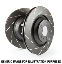 Load image into Gallery viewer, EBC 98-99 Volvo S70 AWD 2.3 Turbo USR Slotted Rear Rotors