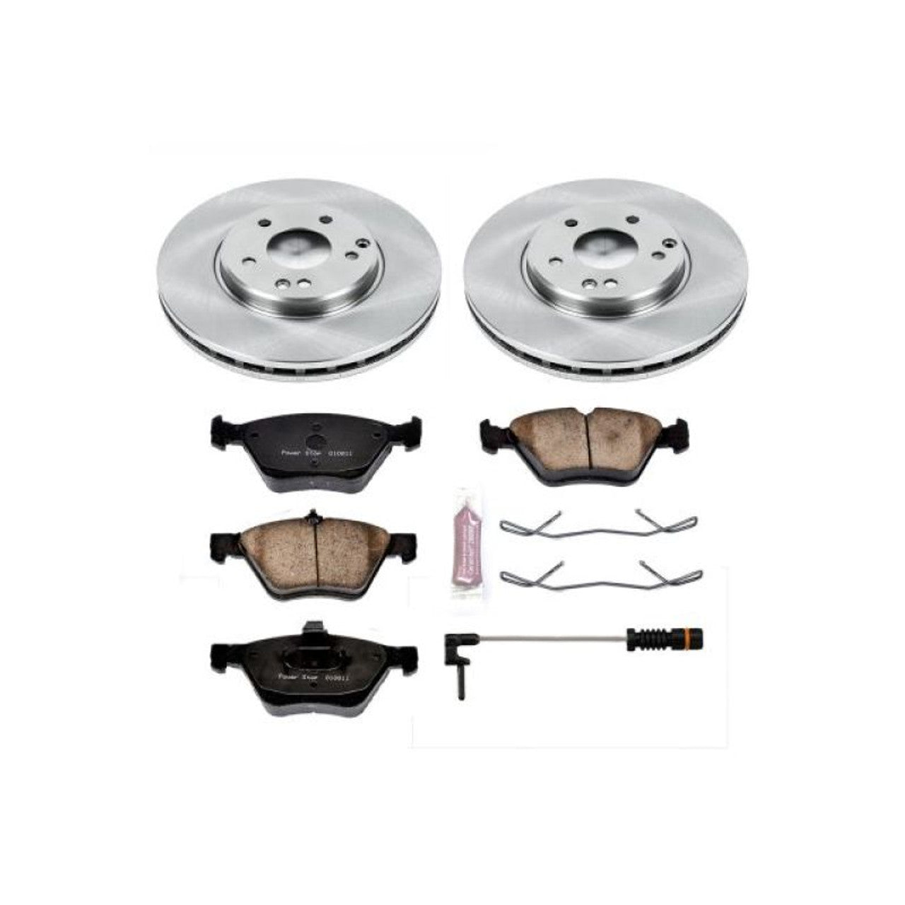 Power Stop 00-02 Mercedes-Benz CLK320 Front & Rear Z23 Evolution Sport Coated Brake Kit