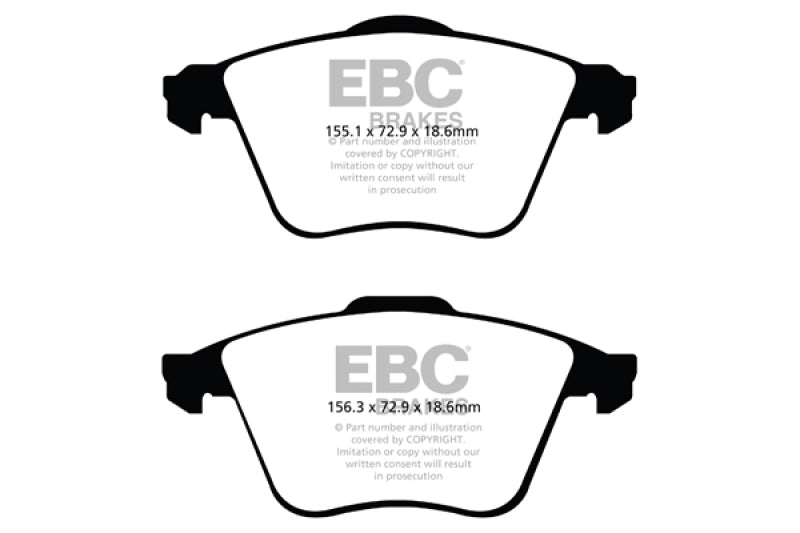 EBC BlueStuff Brake Pads - DP51574NDX EBC