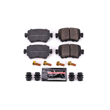 Power Stop 16-18 Audi Q3 Rear Z23 Evolution Sport Brake Pads w/Hardware PowerStop