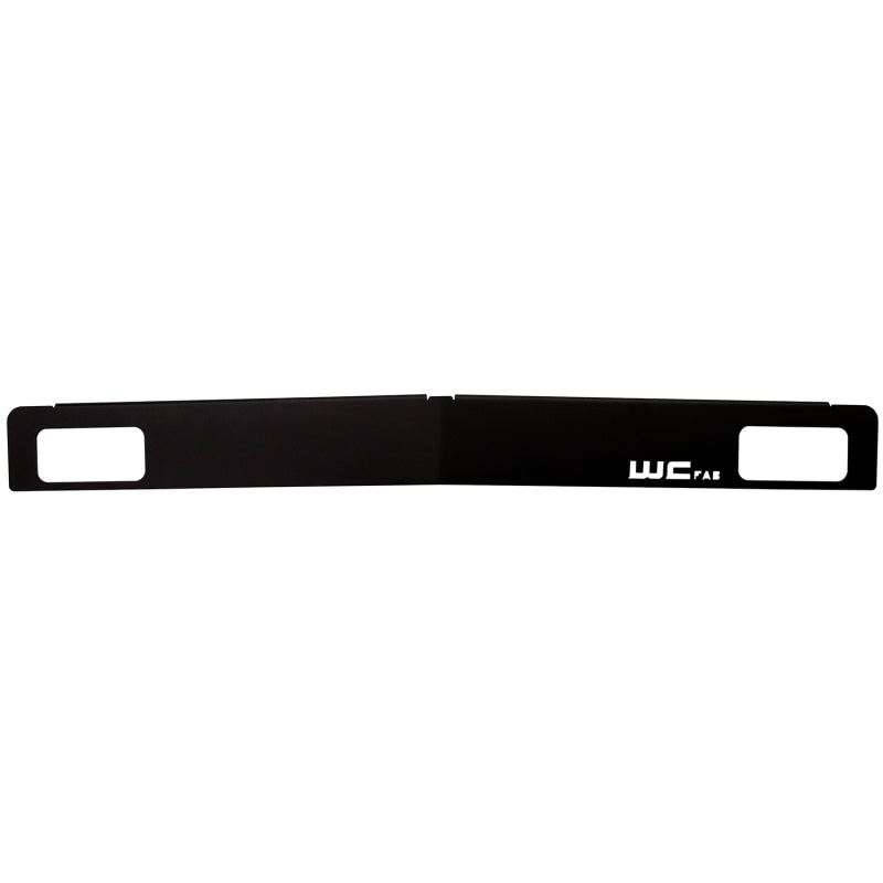Wehrli 15-19 Chevrolet 2500/3500 Front Bumper Valance Filler Panel Kit w/Tow Hooks - Texture Black Wehrli