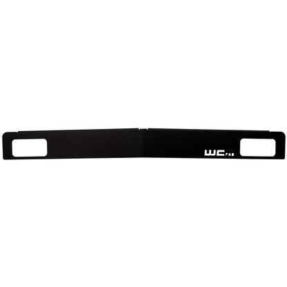 Wehrli 15-19 Chevrolet 2500/3500 Front Bumper Valance Filler Panel Kit w/Tow Hooks - Texture Black Wehrli