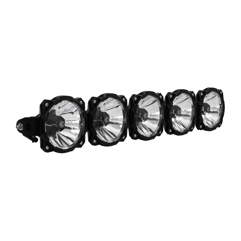 KC HiLiTES Polaris RZR 32in. Pro6 Gravity LED 5-Light 100w Combo Beam Overhead Light Bar System