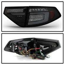 Load image into Gallery viewer, Spyder 08-14 Subara Impreza WRX Hatchback LED Tail Lights Seq Signal Blk Smoke ALT-YD-SI085D-SEQ-BSM