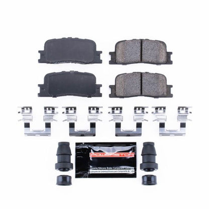 Power Stop 02-03 Lexus ES300 Rear Z23 Evolution Sport Brake Pads w/Hardware PowerStop