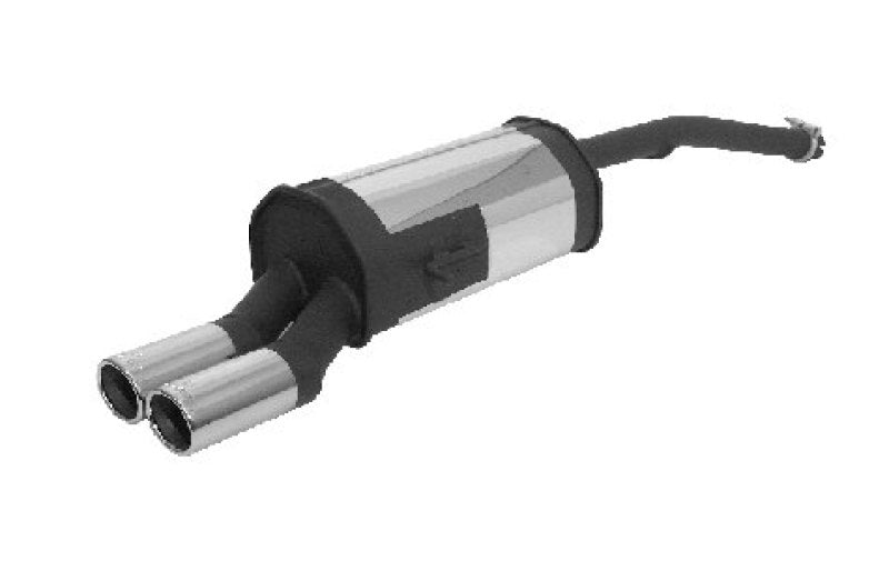 Remus 2002 Ford Fusion 1.4L TDI Axle Back Exhaust Remus
