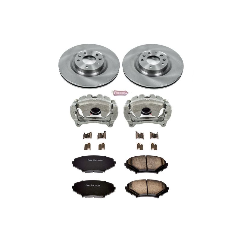 Power Stop 04-11 Mazda RX-8 Front Autospecialty Brake Kit w/Calipers PowerStop