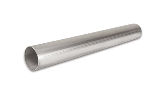 Vibrant 321 SS Straight Tubing 2.5in O.D. 5ft Length 18 Gauge Wall Thickness Vibrant