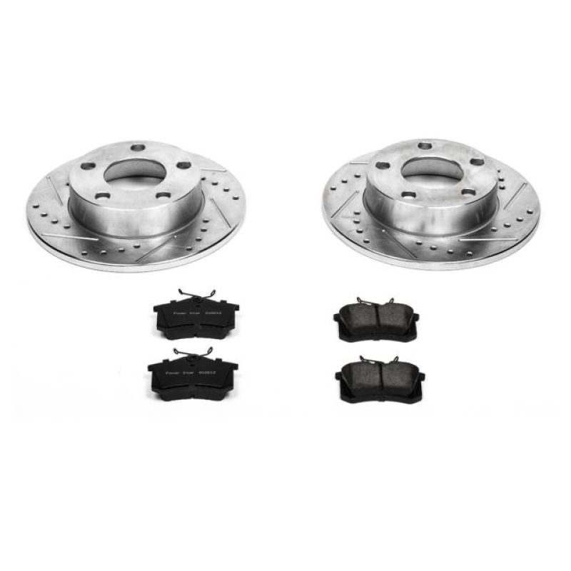 Power Stop 99-05 Volkswagen Passat Rear Z23 Evolution Sport Brake Kit PowerStop