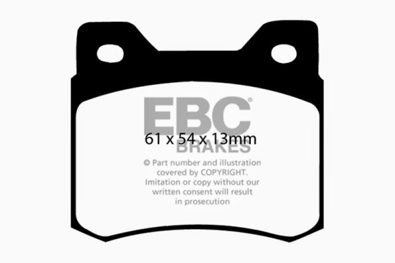 EBC GreenStuff Rear Brake Pads - DP2464