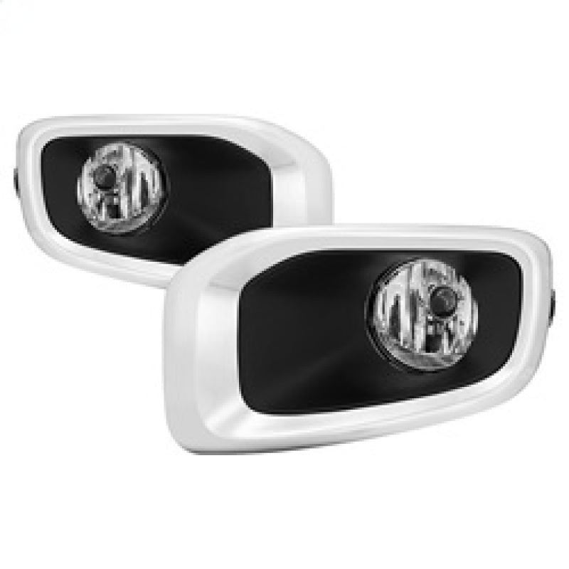 Spyder 15-17 Jeep Renegade OEM Fog Lights w/Switch & Cover - Clear (FL-JREN-T-C) SPYDER