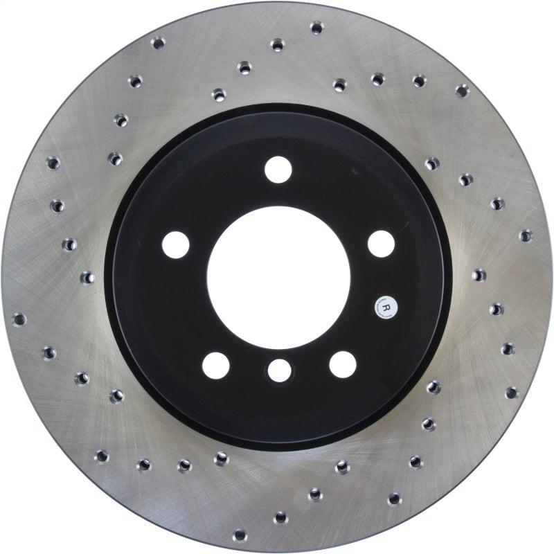 StopTech 06-08 BMW Z4 Drilled Front Right Cryo Rotor Stoptech