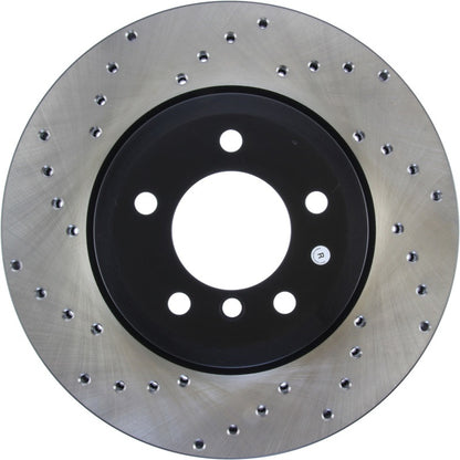 StopTech 06-08 BMW Z4 Drilled Front Right Cryo Rotor Stoptech