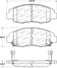 Load image into Gallery viewer, StopTech Premium Ceramic Brake Pads - 308.07641