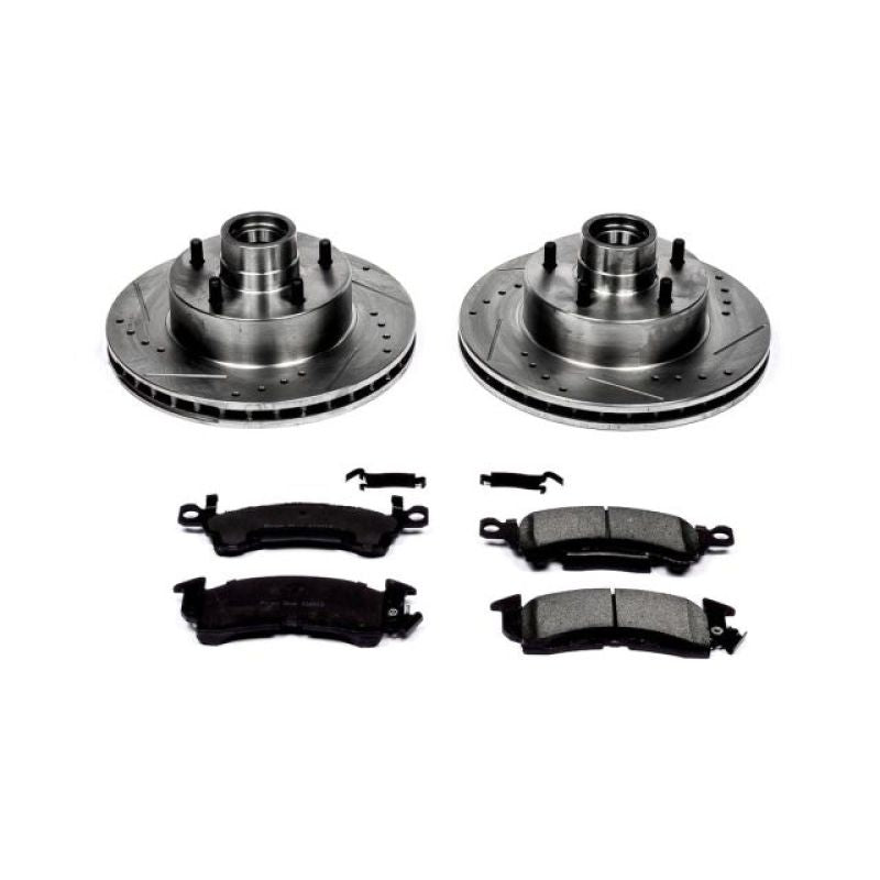 Power Stop 1975 Buick Apollo Front Z23 Evolution Sport Brake Kit PowerStop