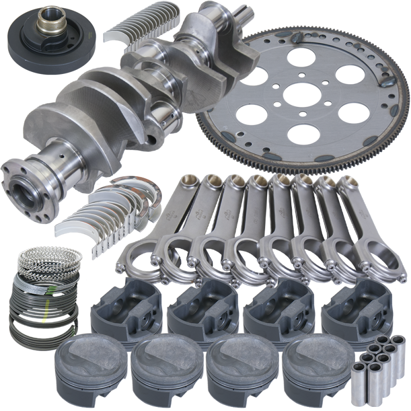 Eagle Oldsmobile 455 4.500in Crank 7.100in H-Beam -22cc Inv Dome 4.155in Pistons Balanced Assembly