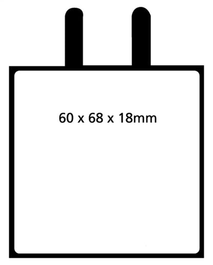 YellowStuff Rear Brake Pads - DP4543R EBC
