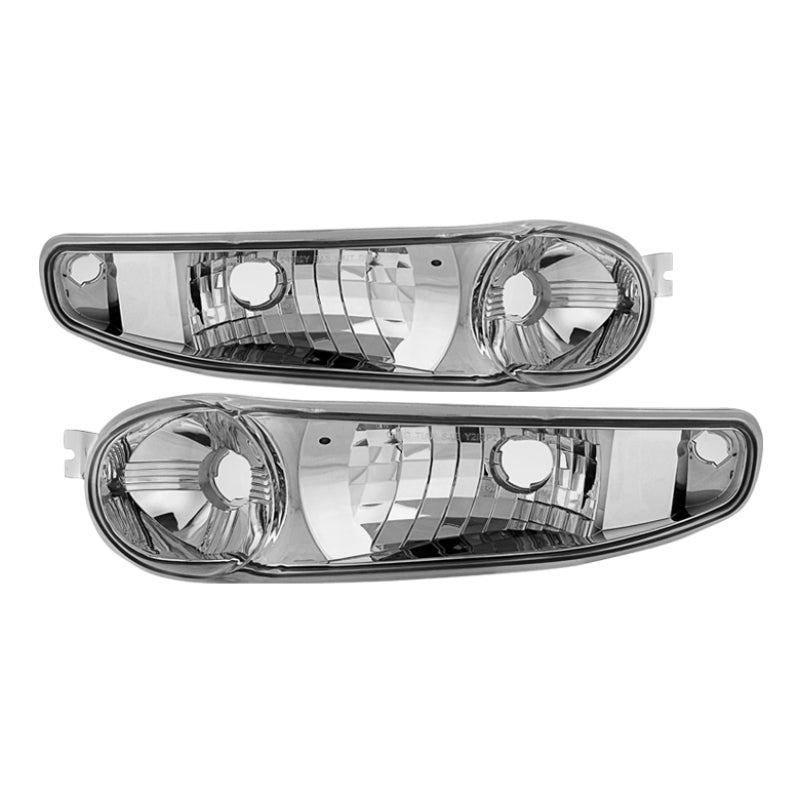 Xtune GMC Sierra Denali 00-06 Bumper Lights Clear CBL-JH-GD00-C SPYDER