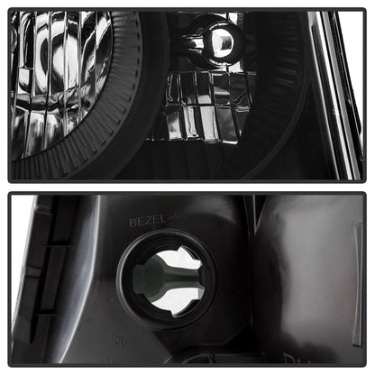 xTune 07-09 Dodge Durango OEM Style Headlights - Black (HD-JH-DDU07-AM-BK) SPYDER