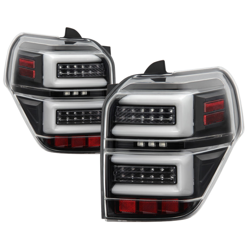 Spyder Toyota 4Runner 10-14 LED Tail Lights - Sequential Turn Signal - Black ALT-YD-T4R10-SEQ-BK SPYDER