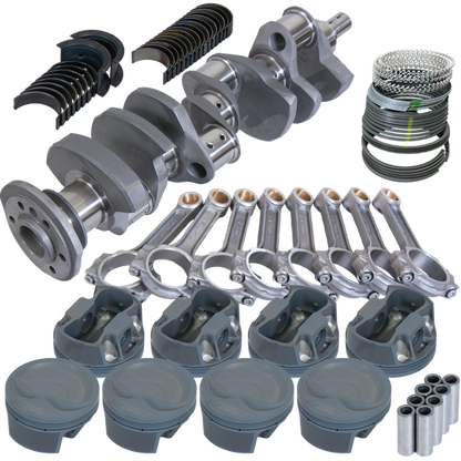 Eagle Chevy 350 3.750in Crank 6.000in I-Beam Rods -16cc 4.060in Pistons Rotating Assembly
