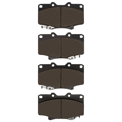 R1 90-97 Toyota Land Cruiser Front Semi Met Brake Pads