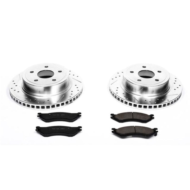 Power Stop 04-06 Dodge Ram 1500 Rear Z23 Evolution Sport Brake Kit PowerStop
