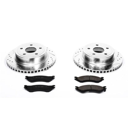 Power Stop 04-06 Dodge Ram 1500 Rear Z23 Evolution Sport Brake Kit PowerStop