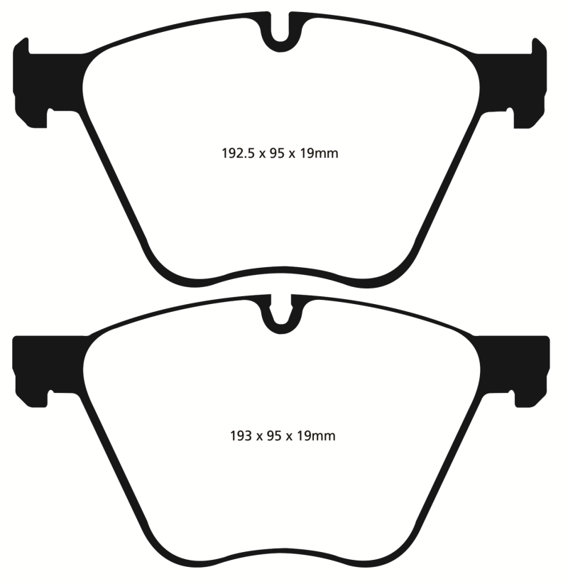 EBC YellowStuff Front Brake Pads - DP42007R EBC