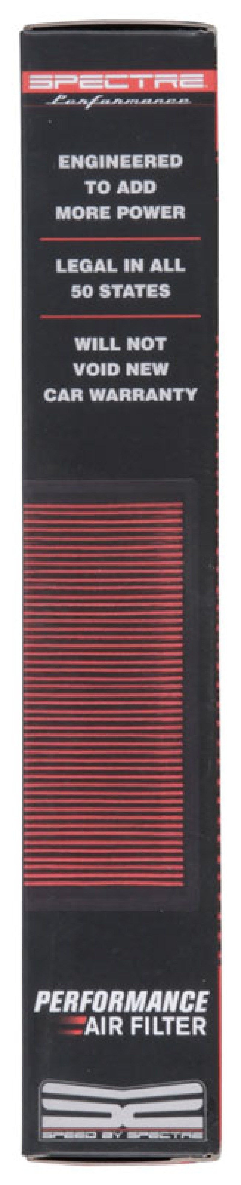 Spectre 09-12 Ford Escape 2.5L L4 F/I Replacement Air Filter