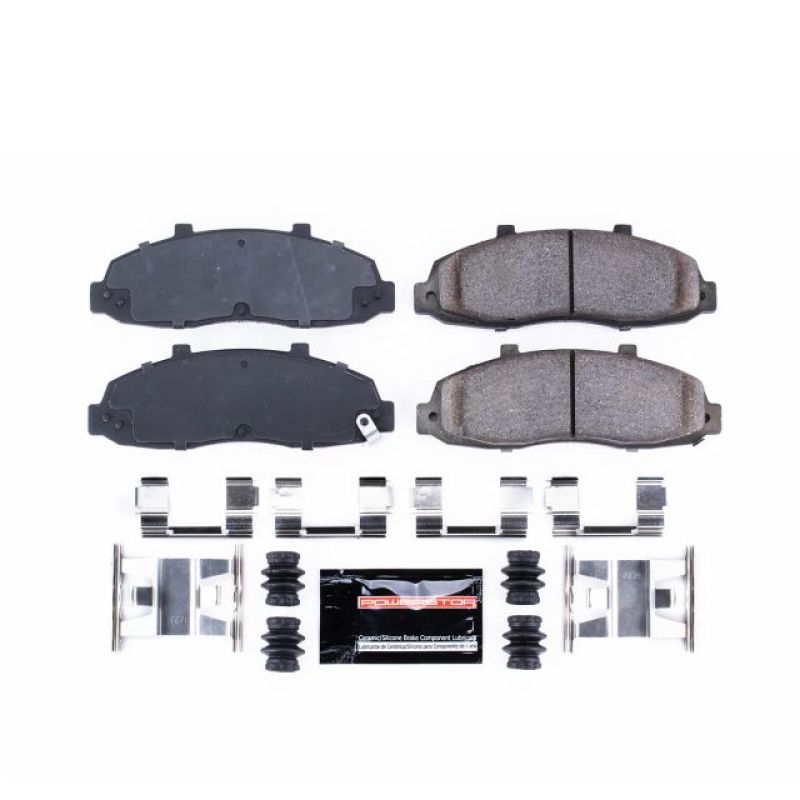 Power Stop 97-03 Ford F-150 Front Z23 Evolution Sport Brake Pads w/Hardware PowerStop