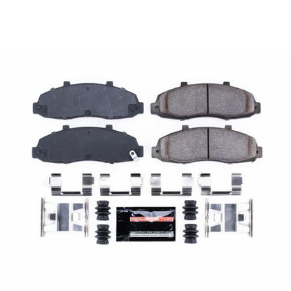 Power Stop 97-03 Ford F-150 Front Z23 Evolution Sport Brake Pads w/Hardware PowerStop