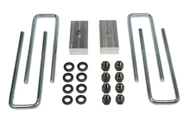 Tuff Country 1.25in Rear Block & U-Bolt Kit – 1995–2023 Toyota Tacoma 4WD / 1999–2022 Toyota Tundra 4WD (97078)