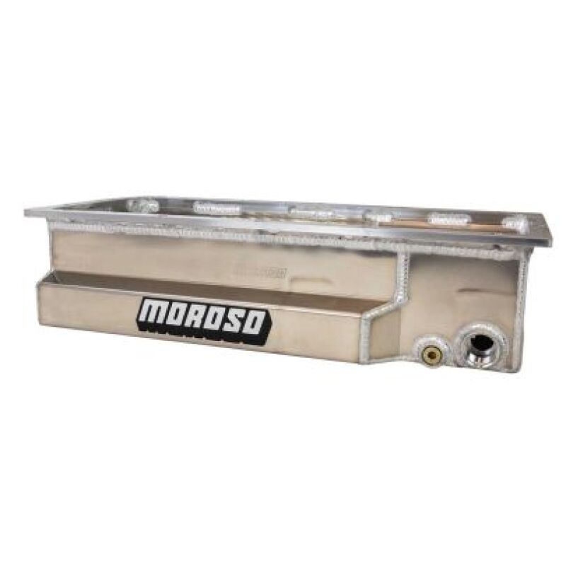 Moroso Noonan 4.9in Bore Space HEMI Ext W/S 16AN P/U 6.5in Deep Aluminum Oil Pan