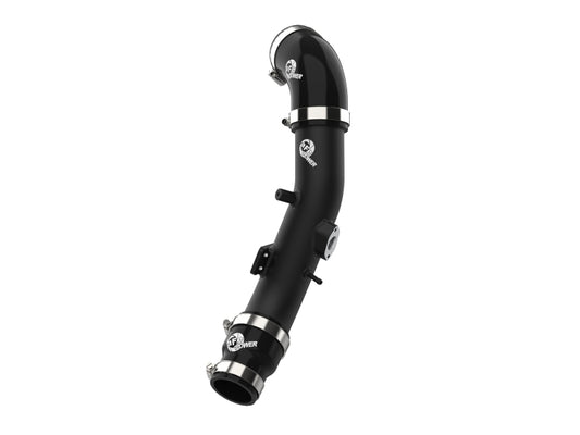 aFe BladeRunner 2-1/2 IN Aluminum Cold Charge Pipe Black - 46-20639-B
