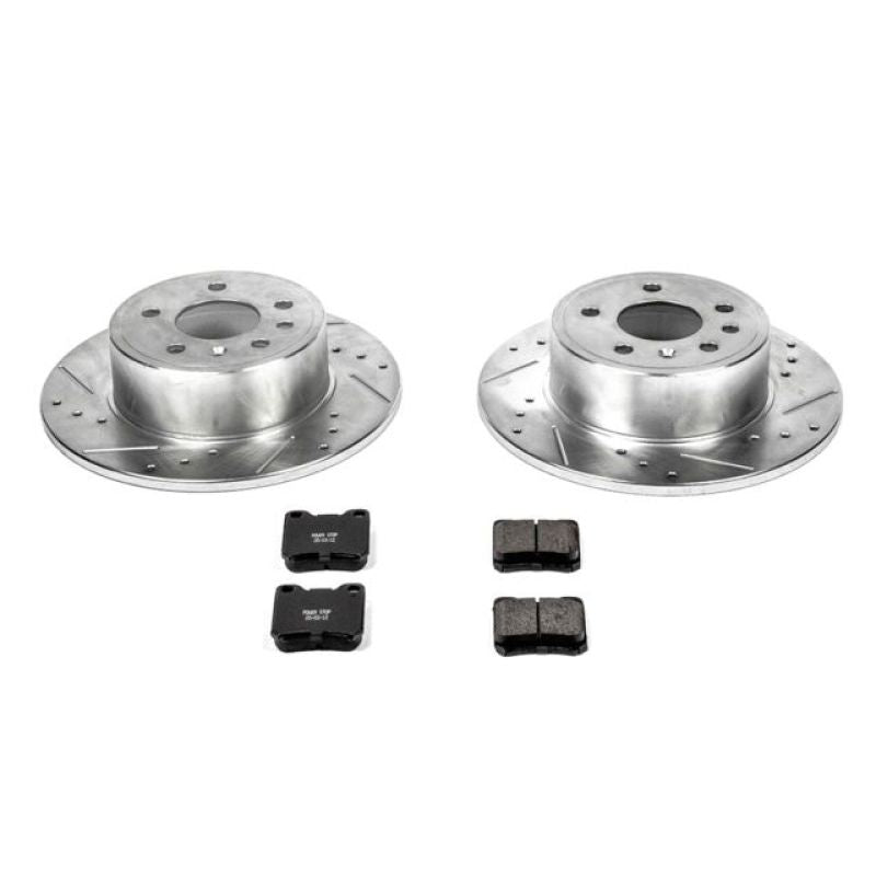 Power Stop 99-03 Saab 9-3 Rear Z23 Evolution Sport Brake Kit PowerStop