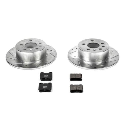 Power Stop 99-03 Saab 9-3 Rear Z23 Evolution Sport Brake Kit PowerStop