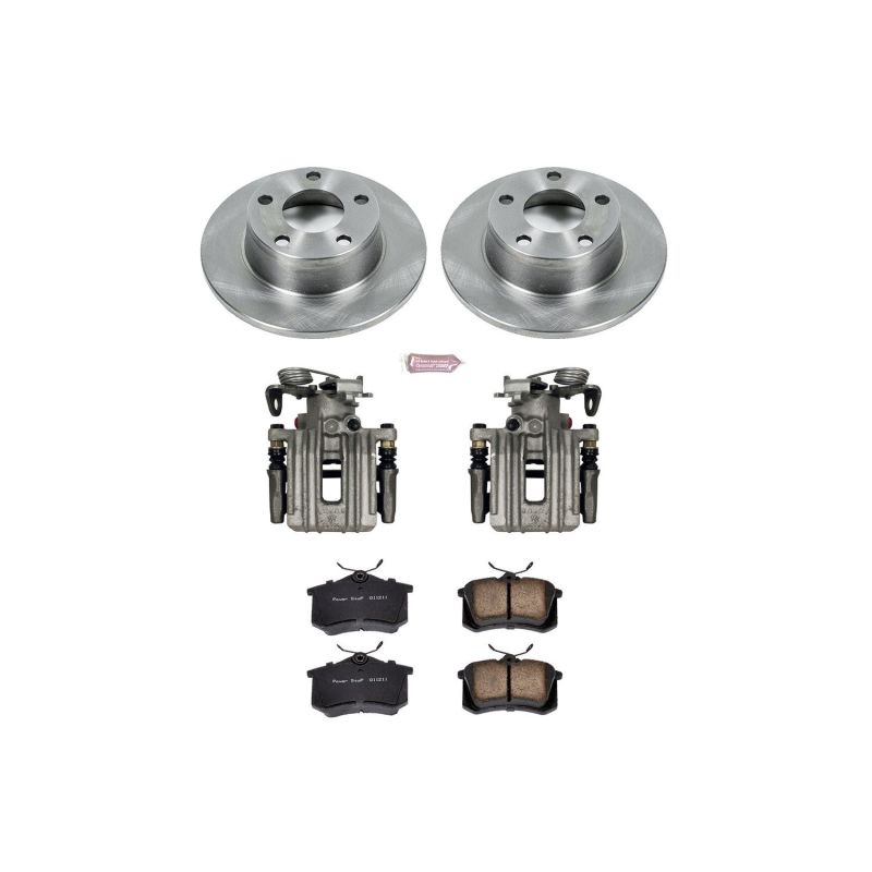 Power Stop 99-04 Audi A6 Quattro Rear Autospecialty Brake Kit w/Calipers PowerStop